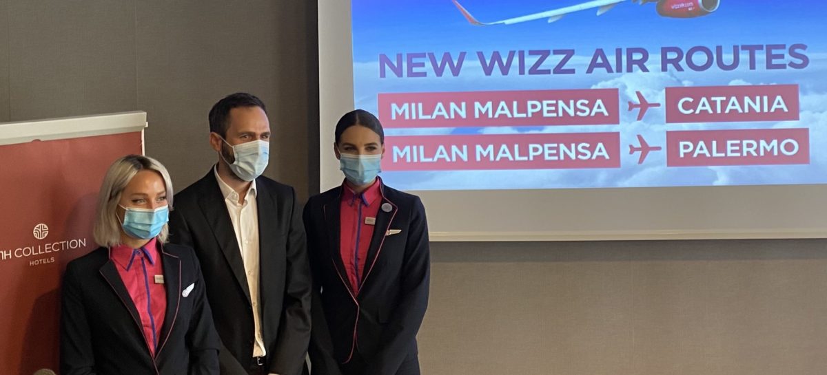 Wizz Air, scommessa tricolore con i voli da Malpensa in Sicilia