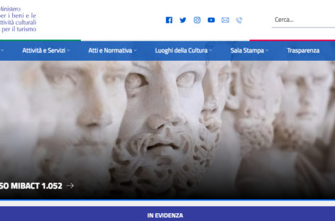 Turismo, fondo perduto: online lo sportello telematico del Mibact