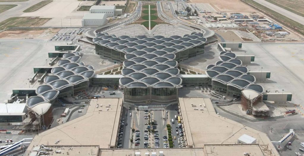amman aeroporto giordania