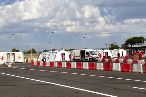 A Fiumicino nasce il più grande Covid check point del Lazio