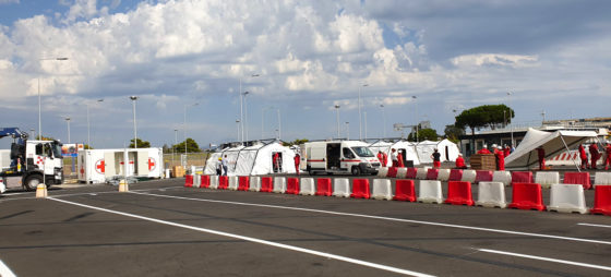 A Fiumicino nasce il più grande Covid check point del Lazio