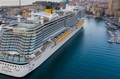 Ripartita anche Costa Smeralda, terza nave della flotta