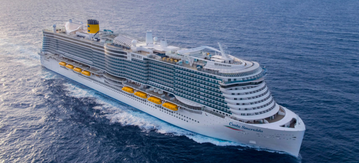 Costa Crociere pubblica il bilancio di sostenibilità 2019