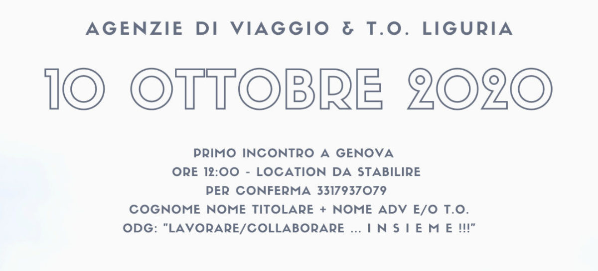 Genova, agenzie e tour operator si incontrano per riscrivere il futuro