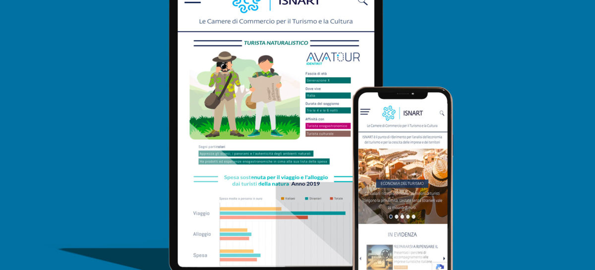 Isnart, nel nuovo sito spazio agli smart data per studiare le Tribù del turismo