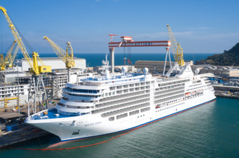 Silversea prende in consegna Silver Moon ad Ancona