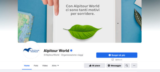 account verificato Fb Alpitour