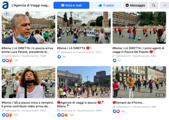 DiretteFacebook - Proteste 2020