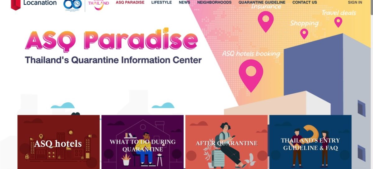 La Thailandia lancia un sito per scegliere l’hotel della quarantena