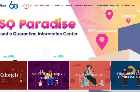La Thailandia lancia un sito per scegliere l’hotel della quarantena