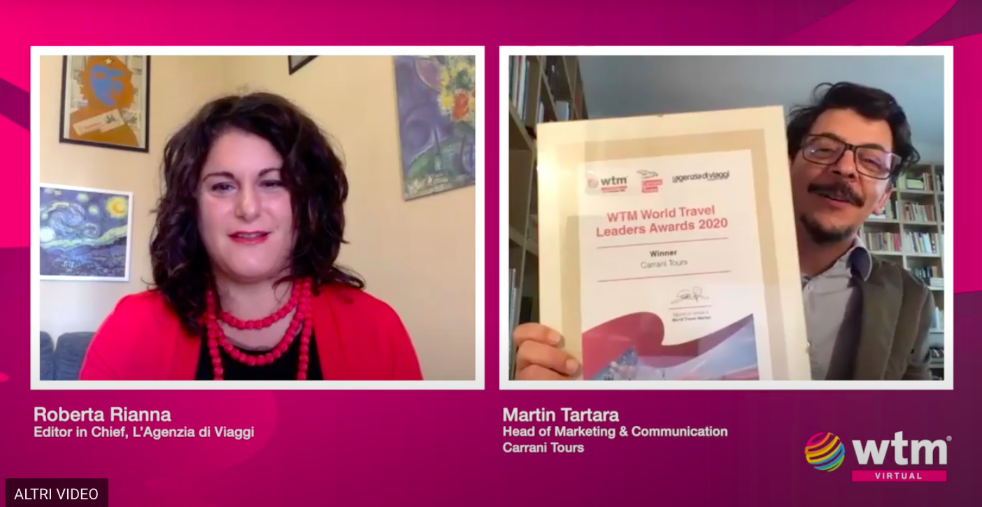 Wtm Award 2020 - intervista Carrani - Rianna Tartara