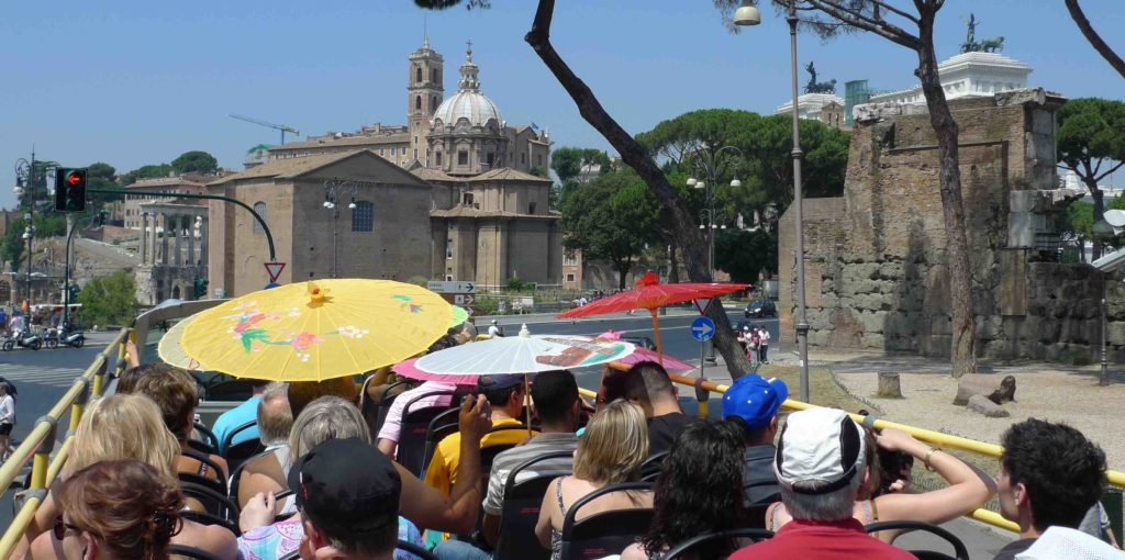 bus turistico roma