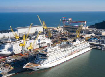 Silversea, float out di Silver Dawn ad Ancona