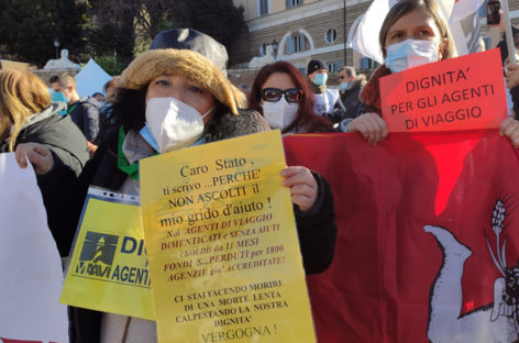 D-Day, il video della manifestazione degli adv