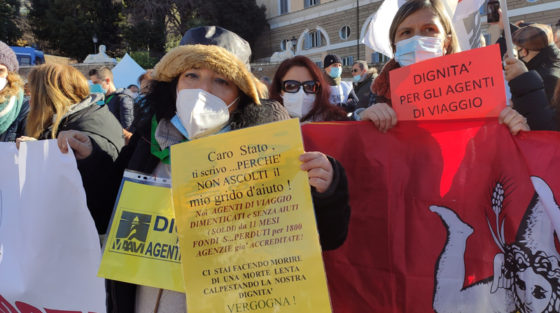 D-Day, il video della manifestazione degli adv