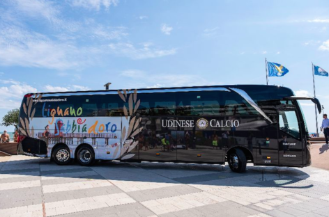 L’Udinese Calcio ambassador della costa del Friuli Venezia Giulia