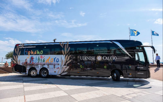 L’Udinese Calcio ambassador della costa del Friuli Venezia Giulia