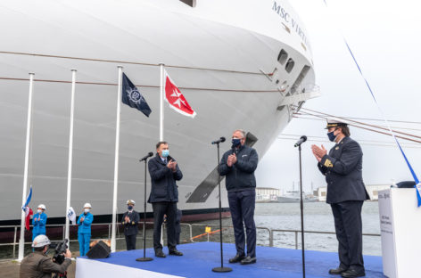 Msc Crociere prende in consegna Virtuosa, operativa da aprile