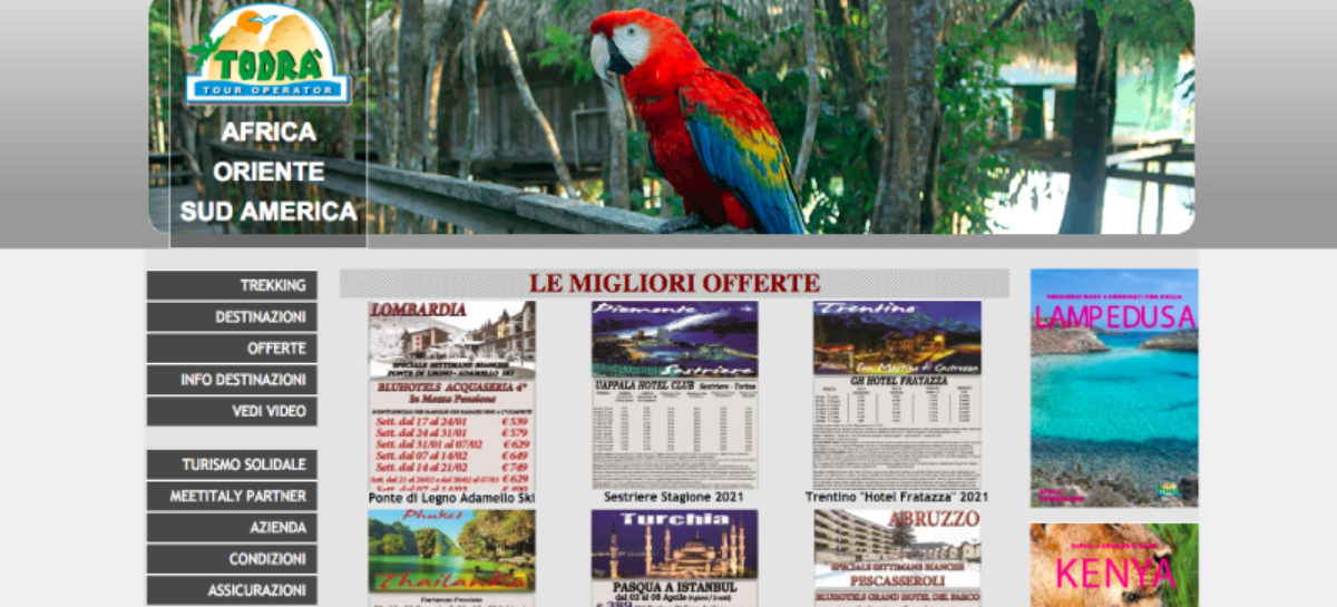 Todrà, doppia novità con le proposte 2021 e il brand University Travel