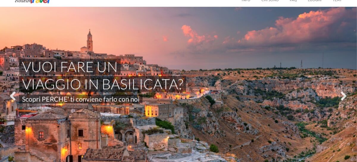 Evolution Travel lancia il portale dedicato alla Basilicata
