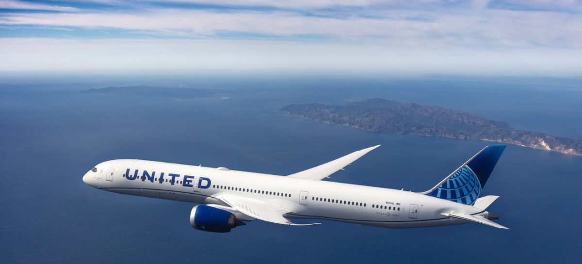 Anche United riprende i voli dall’Italia per gli Usa