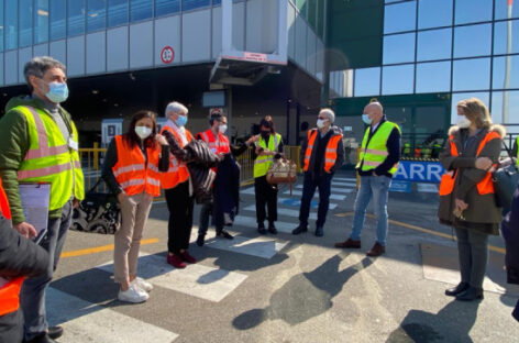 Euphemia, site inspection all’aeroporto di Bologna per 12 personal voyager