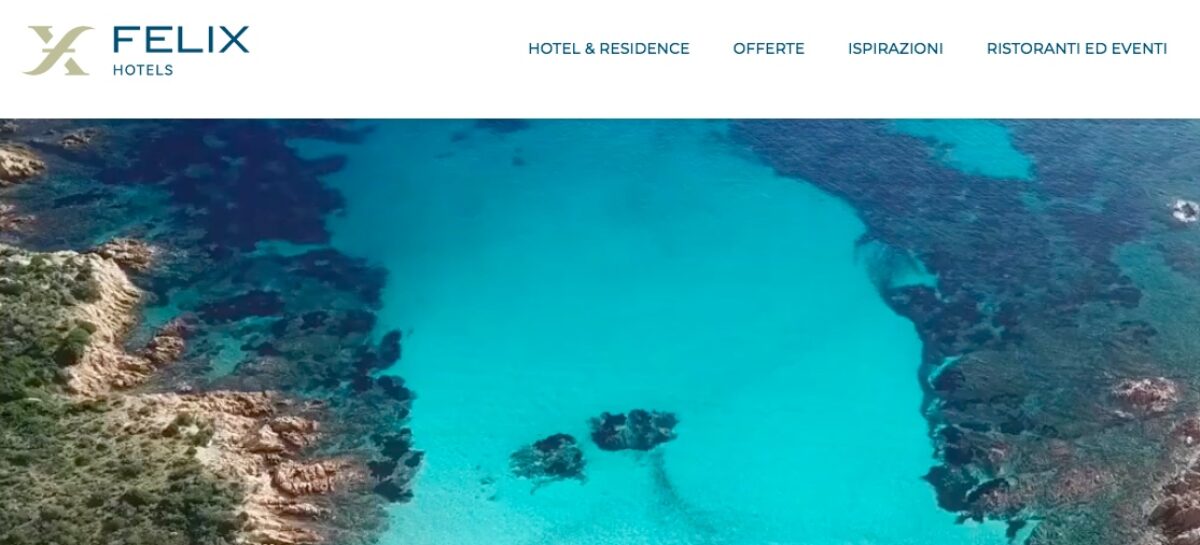 Felixhotels.it, un sito web per l’ospitalità felice della Sardegna