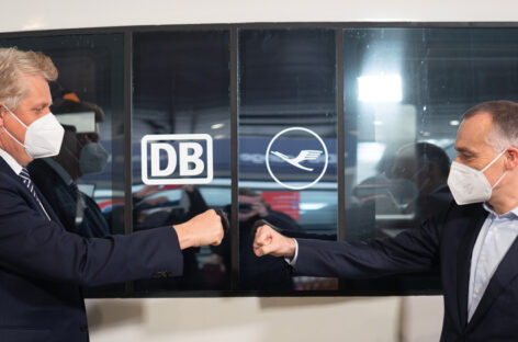 Treni veloci al posto degli aerei: patto Lufthansa-Db Bahn