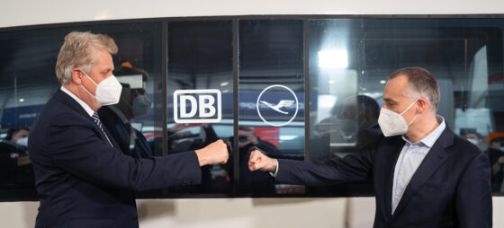 Treni veloci al posto degli aerei: patto Lufthansa-Db Bahn