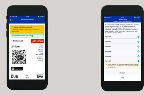 Ryanair lancia il suo pass vaccinale per l’estate