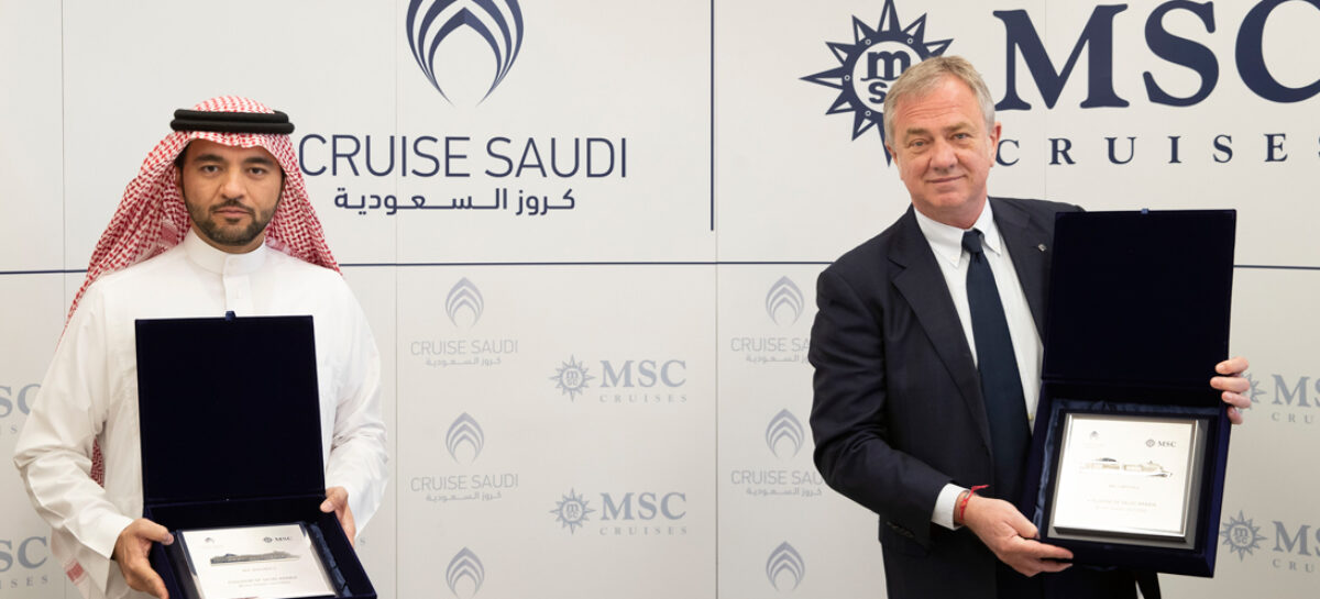 Msc navigherà sul Mar Rosso con Cruise Saudi