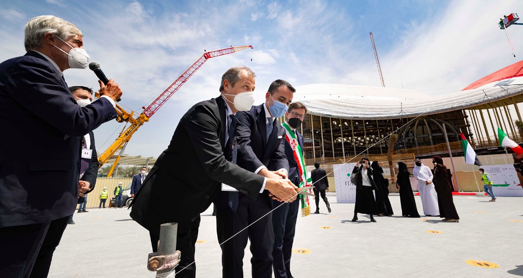 expo inaugurazione padiglione italia dubai