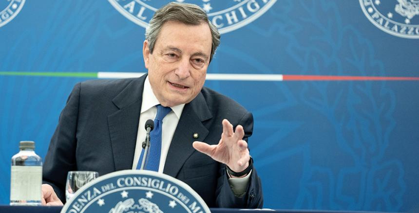 mario draghi conferenza
