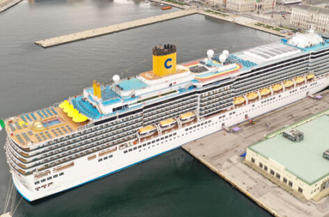 Ora tocca all’Adriatico: Costa Luminosa parte da Trieste