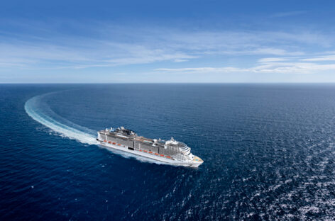 Msc Virtuosa salpa il 20 maggio nel Regno Unito