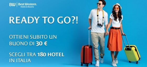 Best Western incentiva i soggiorni in Italia con la promo Ready to Go