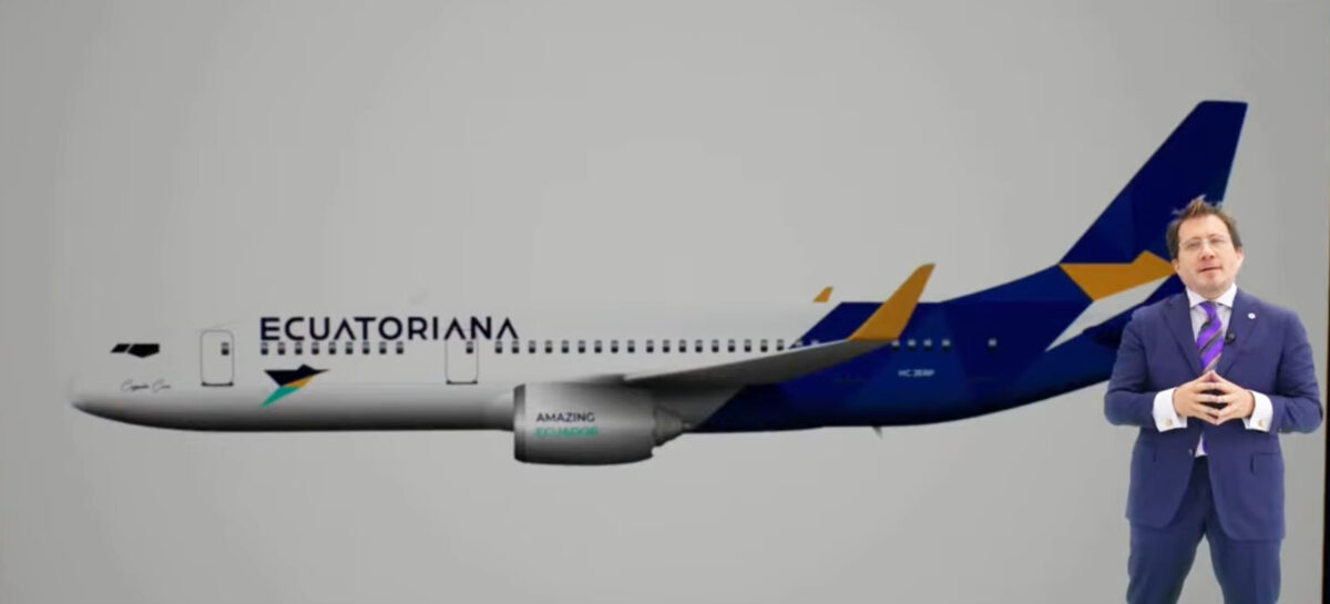Ecuatoriana Airlines sceglie la rappresentanza di Discover The World