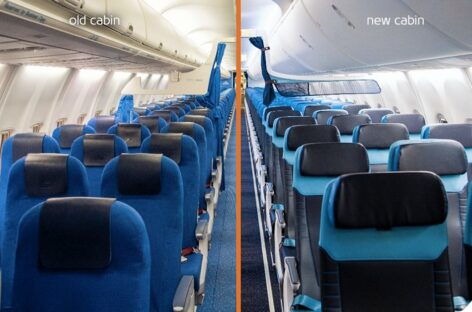 Klm rinnova le cabine dei Boeing 737-800 per il medio raggio