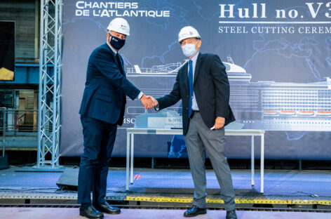 Msc Crociere dà il via alla costruzione della nave green Euribia