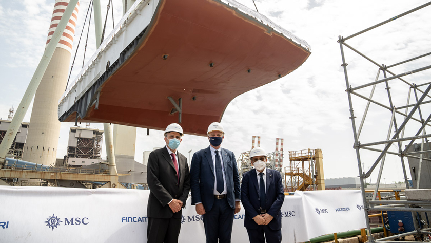 coin ceremony Msc Seascape Msc Crociere