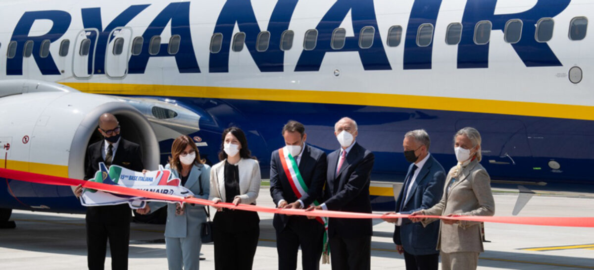 Aeroporto di Treviso, ripartono i voli con la nuova base Ryanair
