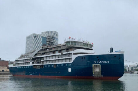 Swan Hellenic, varo tecnico della nave Sh Minerva