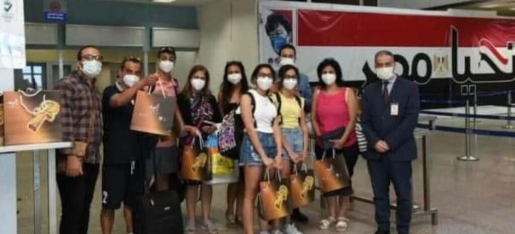 turisti egitto covid