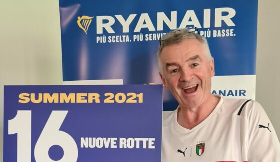 Ryanair, O’Leary: «Disponibile al feederaggio con la newco Ita»