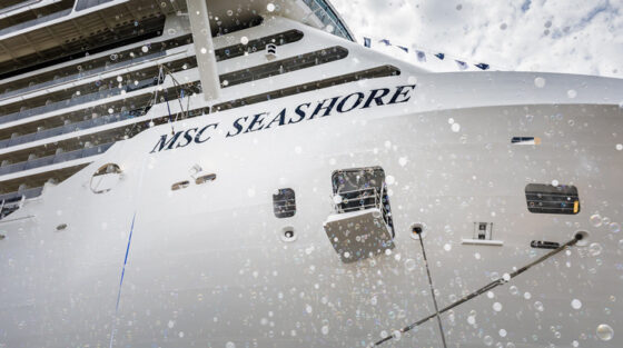 Msc Crociere, arriva in flotta Seashore