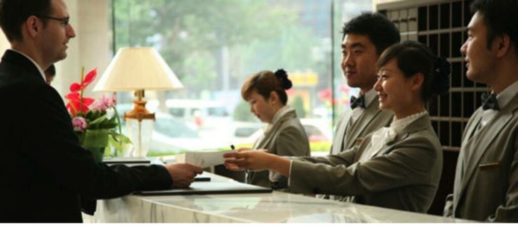 reception cina hotel