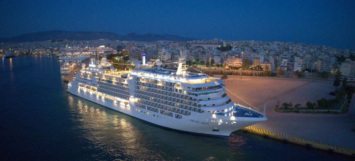 Crociere di lusso, Silversea battezza Silver Moon in Grecia