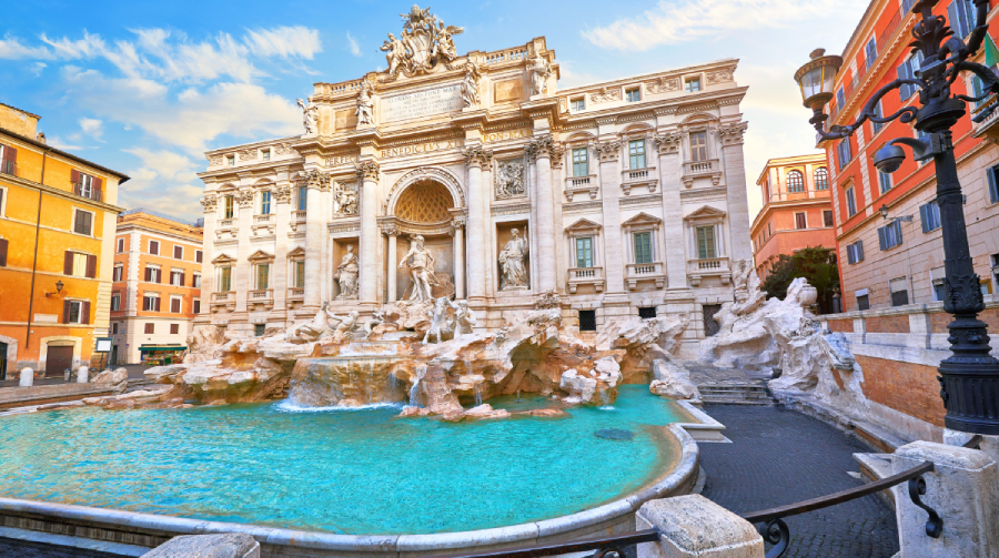 fontana di trevi roma lazio