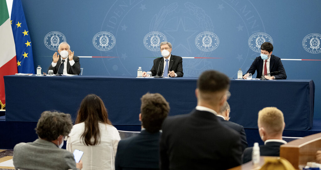 green pass conf stampa