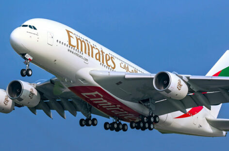 Emirates, decolla il primo A380 completamente modernizzato